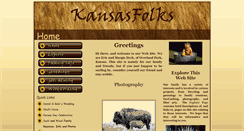 Desktop Screenshot of kansasfolks.net