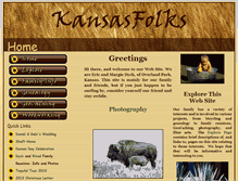 Tablet Screenshot of kansasfolks.net